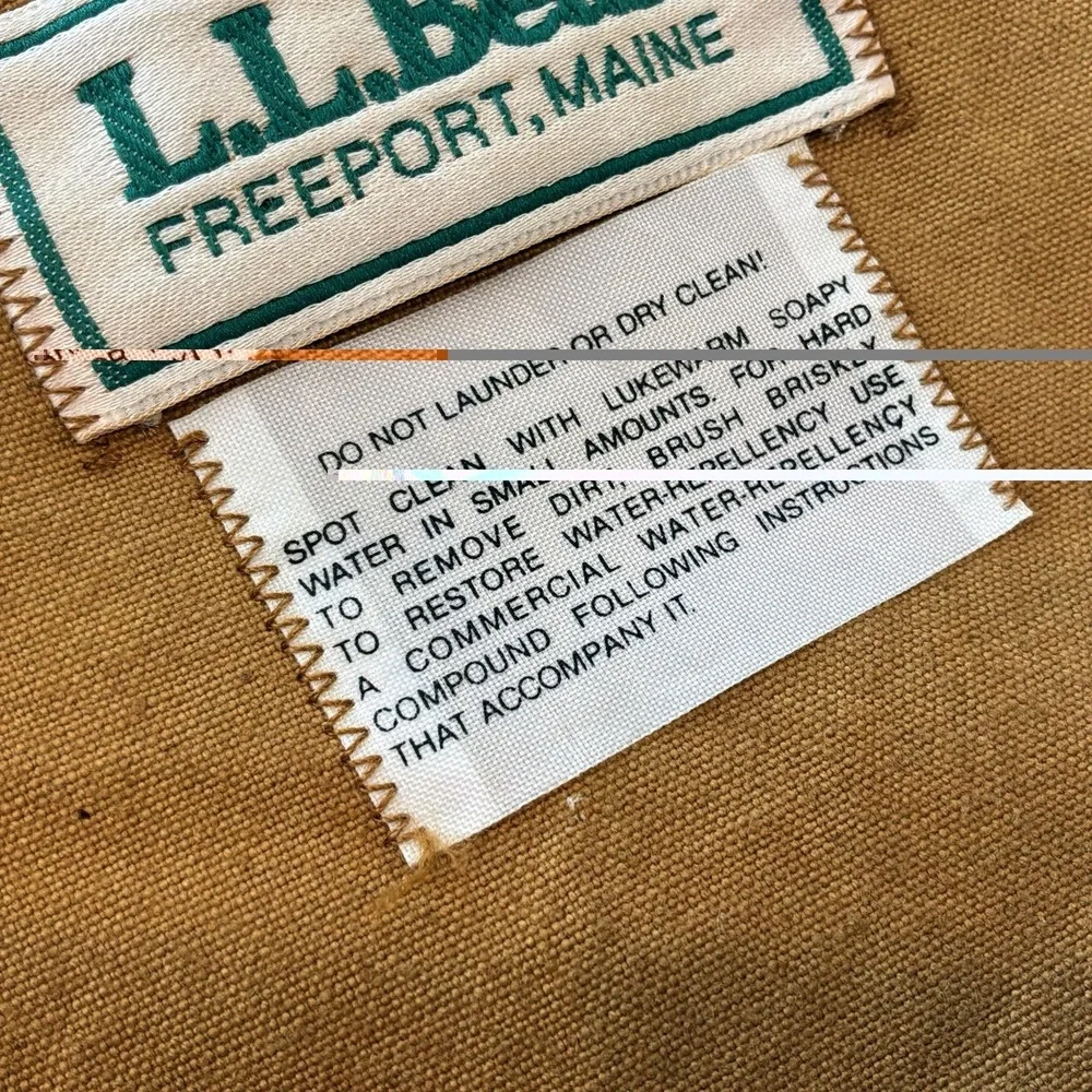 VTG LL Bean Hunting Jacket 44 Pants 38 Vest‎ L Barn Chore Game Pockets